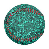 Sieht aus wie ein Jadegrün mit einer Wandstruktur Baseball (Vorderseite Links)