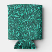 Sieht aus wie ein Jadegrün mit einer Wandstruktur Dosenkühler (Rückseite)