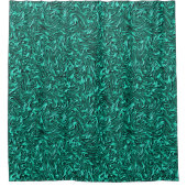 Sieht aus wie ein Jadegrün mit einer Wandstruktur Duschvorhang (Vorderseite)