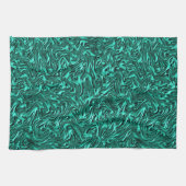 Sieht aus wie ein Jadegrün mit einer Wandstruktur Geschirrtuch (Horizontal)