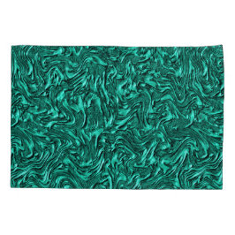 Sieht aus wie ein Jadegrün mit einer Wandstruktur Kissenbezug