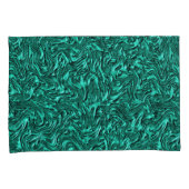 Sieht aus wie ein Jadegrün mit einer Wandstruktur Kissenbezug (Vorderseite-Rechts)