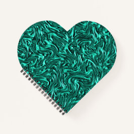 Sieht aus wie ein Jadegrün mit einer Wandstruktur Notizblock