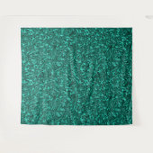 Sieht aus wie ein Jadegrün mit einer Wandstruktur Wandteppich (Vorderseite (Horizontal))