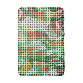 Sieht aus wie ein Korb über einem Foto Gras Badematte