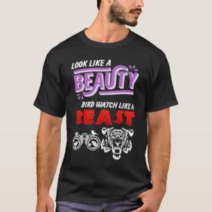 Sieht aus wie ein Vogel, der wie ein Vogel aufsieh T-Shirt