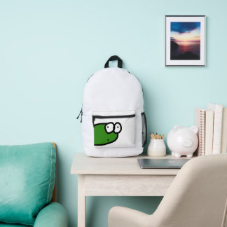 sieht aus wie Frosch Bedruckter Rucksack