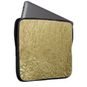 Sieht aus wie Gold Leaf auf einem Laptop Laptopschutzhülle (Vorne Rechts)