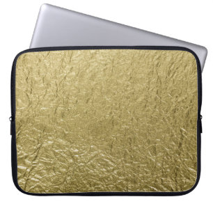 Sieht aus wie Gold Leaf auf einem Laptop Laptopschutzhülle