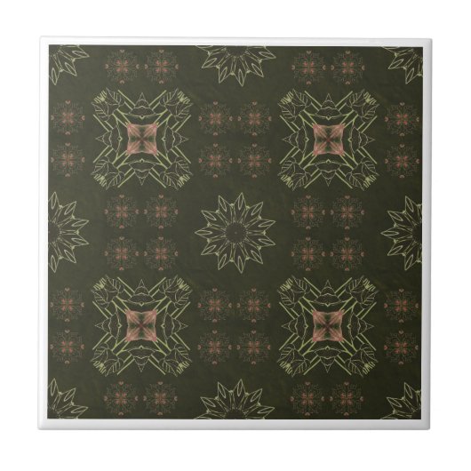 Sieht aus wie grüner Karierter Tile Fliese (Vorderseite)