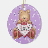 Sieht aus wie Liebe - SRF Keramik Ornament (Links)