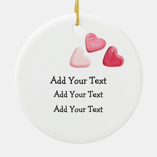 Sieht aus wie Liebe - SRF Keramik Ornament (Hinten)