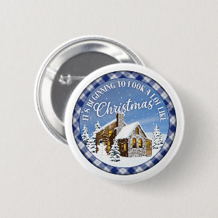 Sieht aus wie Weihnachten Button
