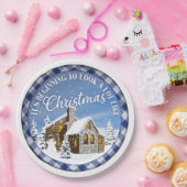 Sieht aus wie Weihnachts-Teller Pappteller (Party)