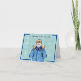 Sieht aus wie Winter ASL Card Karte
