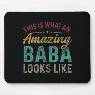 Sieht ein Phantastisches Baba aus wie ein Vater Mousepad