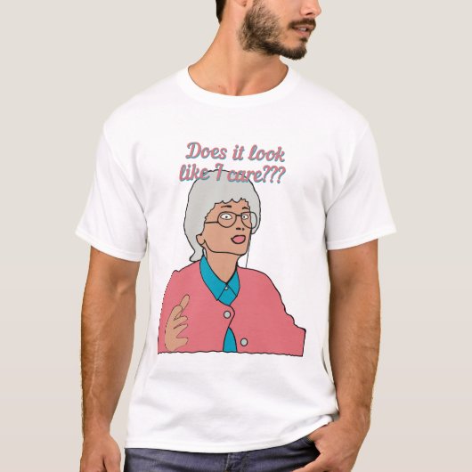 Sieht es so aus, als wäre es mir wichtig? T-Shirt (Vorderseite)