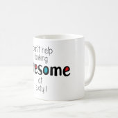 Sieht mit 60 einfach toll aus kaffeetasse (VorderseiteRechts)