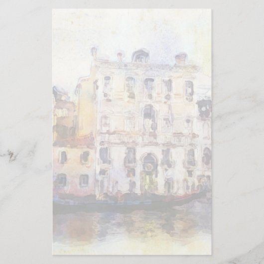 Sieht Od Venedig an, das im künstlerischen Briefpapier (Vorderseite)