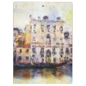 Sieht Od Venedig an, das im künstlerischen Klemmbrett (Rückseite)