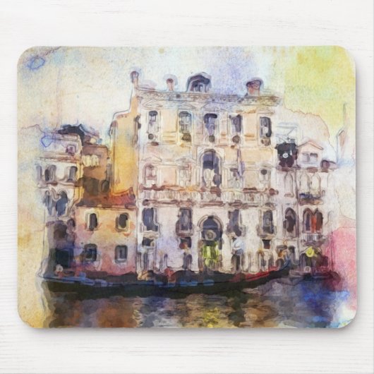 Sieht Od Venedig an, das im künstlerischen Mousepad (Vorne)