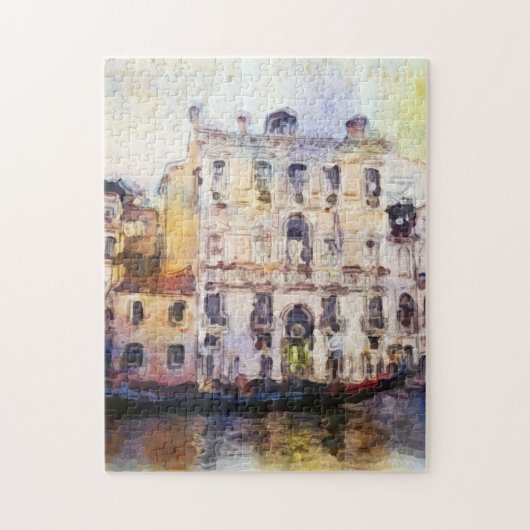 Sieht Od Venedig an, das im künstlerischen Puzzle (Vertikal)