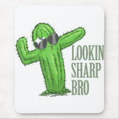 Sieht scharf aus Bruder Mousepad (Vorne)