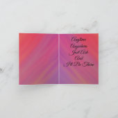 Sieht so aus, als bräuchte man einen Teddybär und  Dankeskarte (Innenseite)