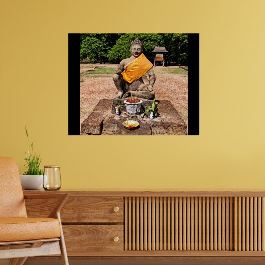Siem Reap Buddha Poster (Wohnzimmer 2)