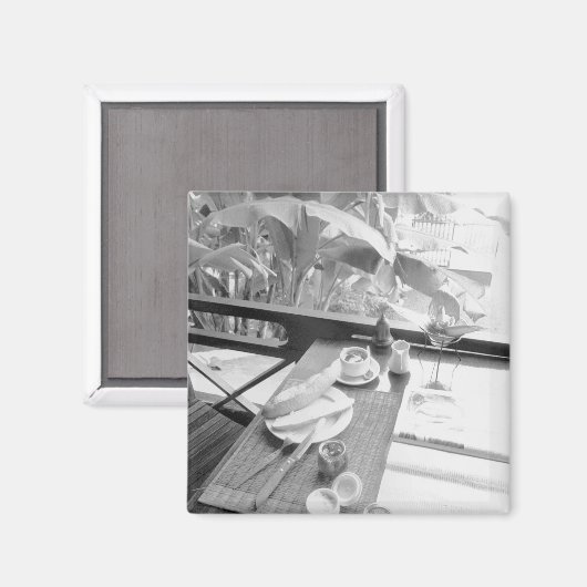 Siem Reap Cambodia, Kontinentales Frühstück Magnet (Vorderseite/Rückseite)