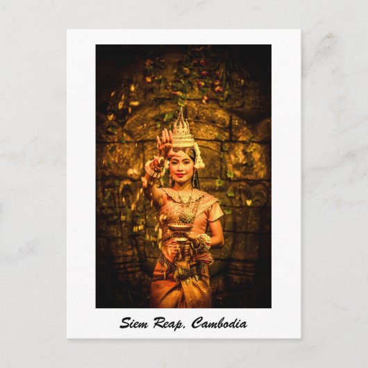 Siem Reap, Kambodscha Postkarte (Vorderseite)