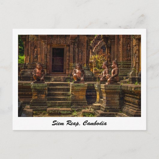 Siem Reap, Kambodscha Postkarte (Vorderseite)