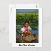 Siem Reap, Kambodscha Postkarte (Vorne/Hinten)