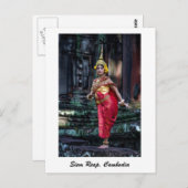 Siem Reap, Kambodscha Postkarte (Vorne/Hinten)
