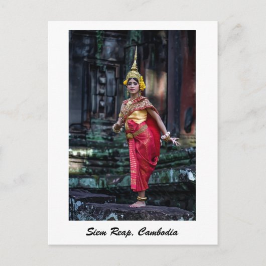 Siem Reap, Kambodscha Postkarte (Vorderseite)
