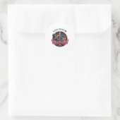 SIEM REAP RUNDER AUFKLEBER (Tasche)