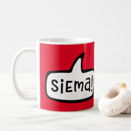 Siema! Hallo, Hallo auf Polnisch, Polska, Polski Kaffeetasse