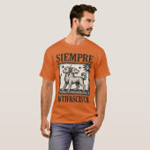 SIEMPRE ANTIFASCISTA T-Shirt (Vorne ganz)