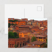 Siena Cityscape Toskana Italien Postkarte (Vorne/Hinten)