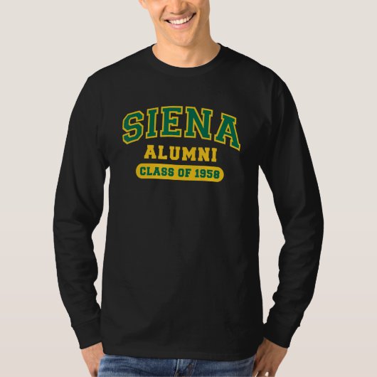 Siena College Class of 1958 Siena Saints Fan T-Shirt (Vorderseite)