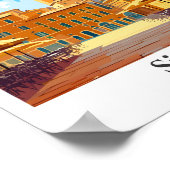 Siena Italien Kunst, Dichtung und Musik Poster (Ecke)