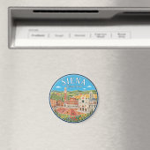 Siena Italien Magnet (In Situ (Geschirrspüler))