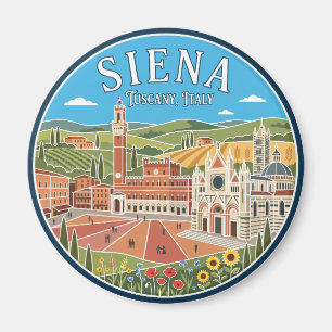 Siena Italien Magnet