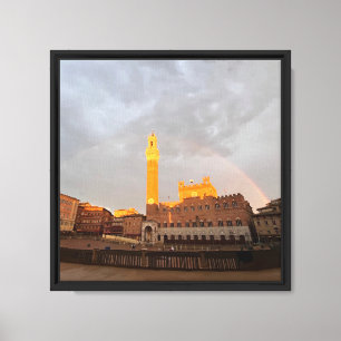 Siena Italien - MASI - Museo d'arte della Svizzera Leinwanddruck
