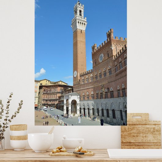 Siena, Italien Poster (Küche)