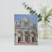 SIENA, ITALIEN POSTKARTE (Stehend Vorderseite)