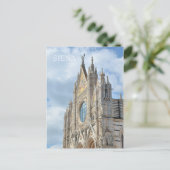 Siena, Italien Postkarte (Stehend Vorderseite)
