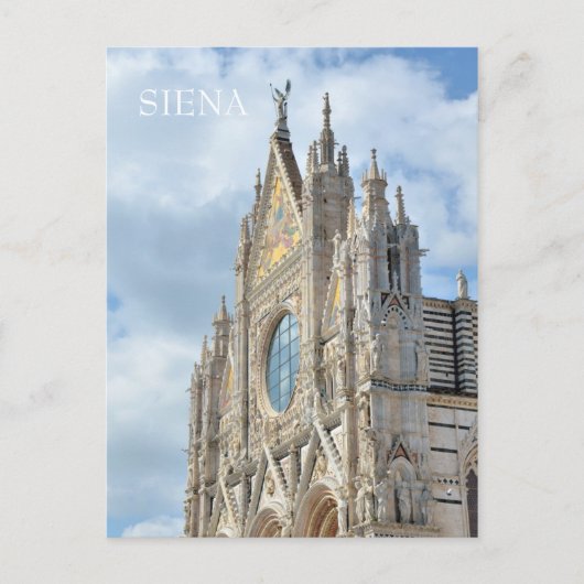 Siena, Italien Postkarte (Vorderseite)