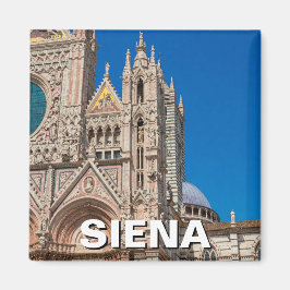 Siena Italien Reisesaal Duomo Kathedrale Magnet