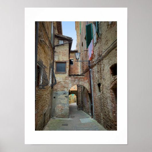"Siena, Italy" Poster (Vorne)